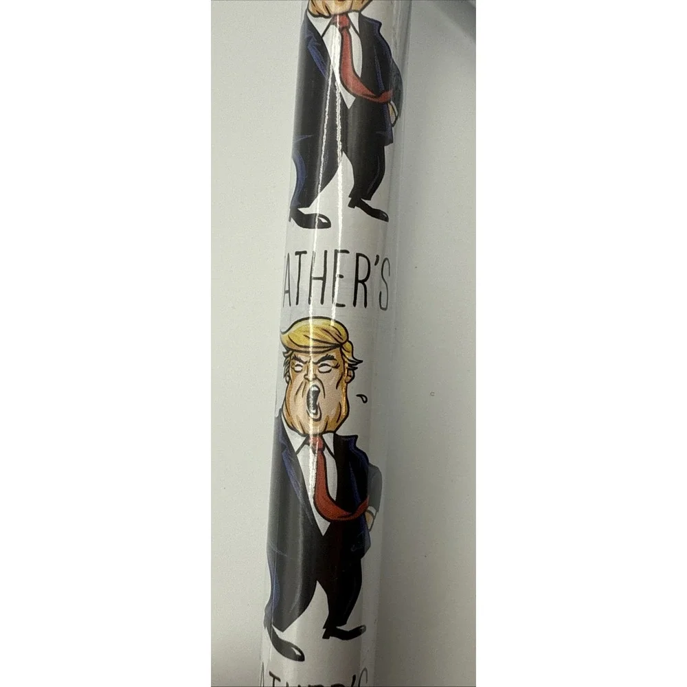Donald Trump Wrapping Paper, Trump‎ Gift Wrapping Paper,  Happy Fathers Day Gift